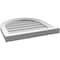 Ekena Millwork Round Top Surface Mount PVC Gable Vent w/ 2"W x 2"P Brickmould Sill Frame, 20"W x 20"H GVPRT20X2003SN - alternate 3